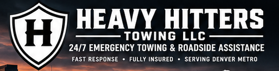Heavy Hitters Towing LLC shield logo